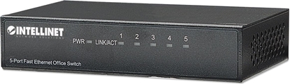 Picture of Switch Intellinet Network Solutions Ethernet 5x 10/100Mbps RJ45 Desktop Metalowy (523301)