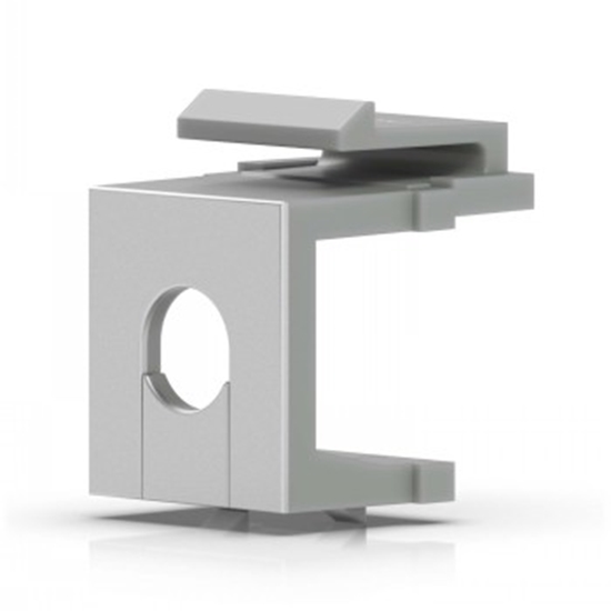 Изображение UBIQUITI KEYSTONE BLANK INSERT PASS-THROUGH, 12-PACK. SNAP-IN INSERTS DESIGNED TO COVER UNUSED PORTS ON A BLANK KEYSTONE PATCH PANEL WHILE MAINTAINING A CLEAN AND AESTHETIC APPEARANCE