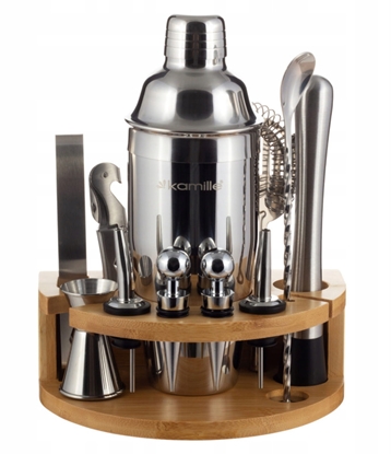 Изображение 11-piece bartender set + stand, 7762, Kamille