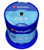 Picture of 1x100 Verbatim Data Life CD-R 80 700MB, 52x Speed, Cake Box