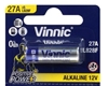 Picture of 27A baterija Vinnic Alkaline L828 / MN27 iepakojumā 1 gb.