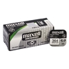 Picture of 364 baterijas 1.55V Maxell sudraba-oksīda SR621SW iepakojumā 1 gb.