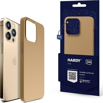 Изображение 3MK 3MK Hardy Case iPhone 14 Pro 6,1" zoty/gold MagSafe