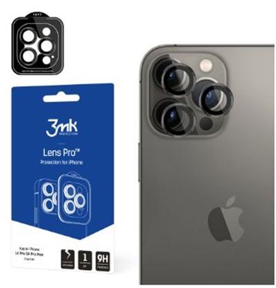 Изображение 3MK Apple iPhone 14 Pro/14 Pro Max Lens Protection Pro Graphite