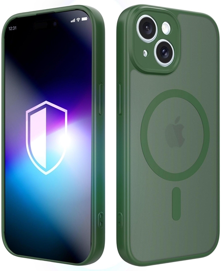 Изображение 3MK Apple iPhone 15 - 3mk Misty MagCase Green