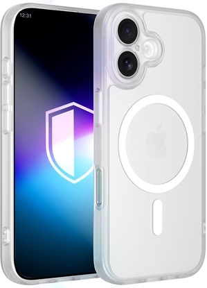 Изображение 3MK Apple iPhone 16 - 3mk Misty MagCase White