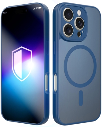 Изображение 3MK Apple iPhone 16 Pro - 3mk Misty MagCase Blue