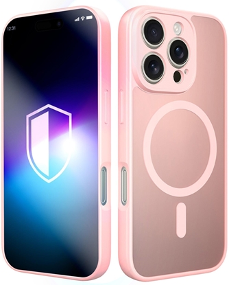 Изображение 3MK Apple iPhone 16 Pro - 3mk Misty MagCase Pink