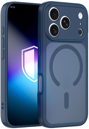 Изображение 3MK Apple iPhone 17 Pro - 3mk Misty MagCase Blue