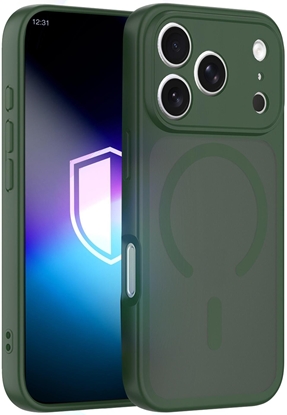 Изображение 3MK Apple iPhone 17 Pro - 3mk Misty MagCase Green