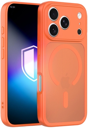 Изображение 3MK Apple iPhone 17 Pro - 3mk Misty MagCase Orange