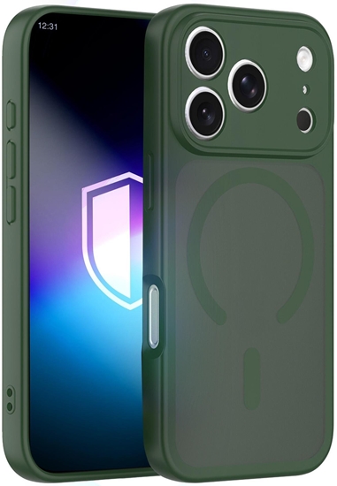 Изображение 3MK Apple iPhone 17 Pro Max - 3mk Misty MagCase Green