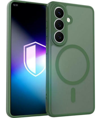 Изображение 3mk Misty MagCase Green - Samsung Galaxy S26 (5903108760089)