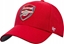 Picture of 47brand 47 Brand Arsenal FC MVP Cap EPL-MVP30WBV-RDA Czerwone One size