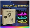 Picture of 5m ārtelpu mitrumizturīgs krāsainas RGB, 12V LED Lentes komplekts ar pulti | 14.4 W/m | IP65