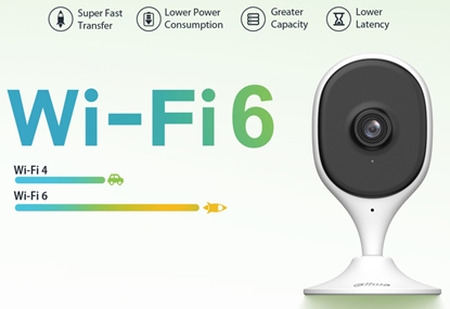 Attēls no 5MP iekštelpu fiksēta fokusa Wi-Fi kuba tīkla kamera | DAHUA C5A