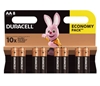 Изображение AA (LR6) baterijas 1.5V Duracell BASIC sērija Alkaline MN1500 iepakojumā 8 gb.