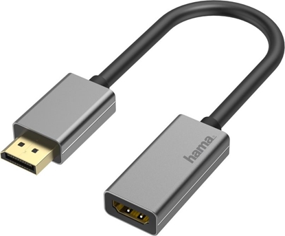 Изображение Adapter AV Hama DisplayPort - HDMI szary (002003290000)