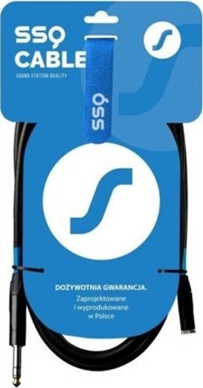 Изображение Adapter AV SSQ SSQ JSG3 - Jack stereo 6,3 / Gniazdo jack stereo 3,5