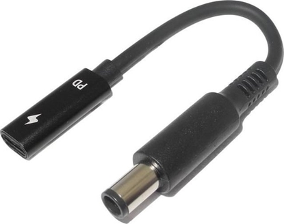 Изображение Adapter USB CoreParts USB-C - DC-in Czarny  (MBXUSBC-CO0001)