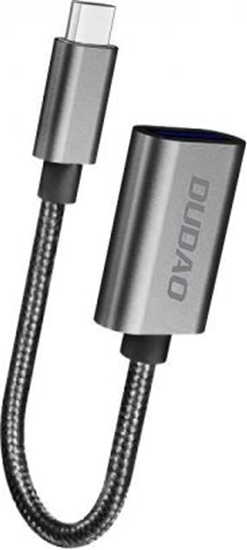 Picture of Adapter USB Dudao L15T USB-A - USB-C Srebrny  (dudao_20201102161516)