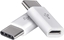 Attēls no Adapter USB Emos SM7023 USB-C - MicroUSB Biay  (SM7023)