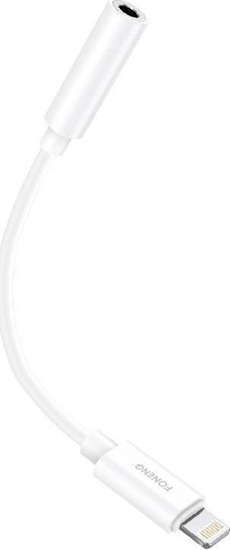 Изображение Adapter USB Foneng BM20 Lightning - Jack 3.5mm Biay  (BM20 White)