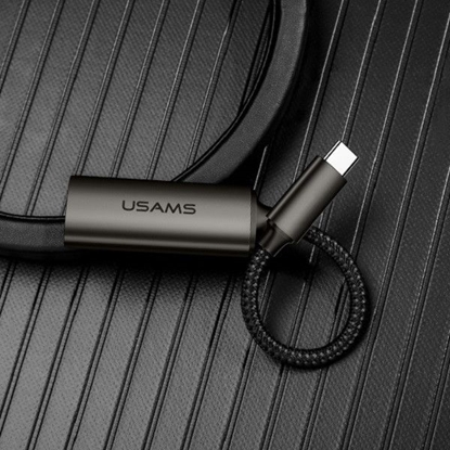 Picture of Adapter USB Usams SJ282HD01 USB-C - HDMI Czarny  (63657-uniw)