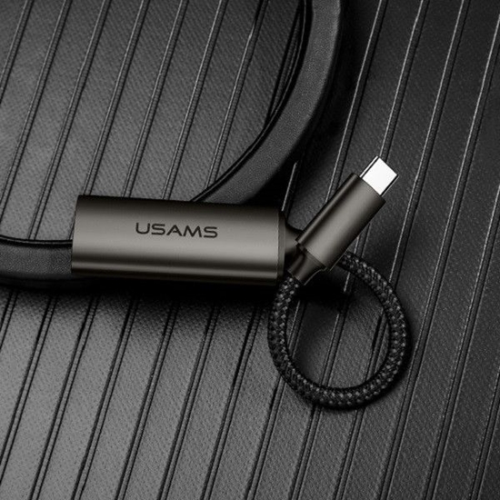 Picture of Adapter USB Usams SJ282HD01 USB-C - HDMI Czarny  (63657-uniw)