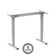 Изображение Adjustable Height Table Frame Up Up Bjorn II, Gray