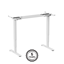 Picture of Adjustable Height Table Frame Up Up Bjorn II, White