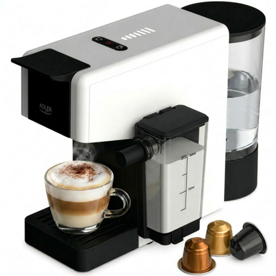 Picture of Adler AD 4391 Multi-capsule espresso machine 0.8L 1400W