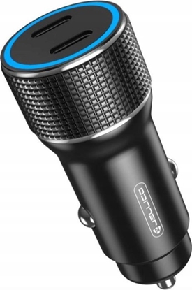 Picture of adowarka Jellico JELLICO adowarka samochodowa F8 PD 40W 2xUSB-C Czarny