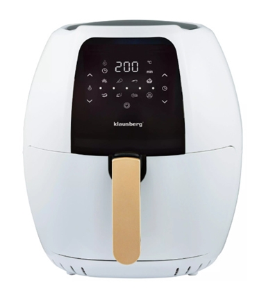 Attēls no Air fryer, white and gold, 7.7L, 1800W, KB 7709, Klausberg