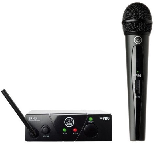 Изображение Mikrofon AKG AKG WMS40 Mini Vocal Set BD US45B - Mikrofonowy zestaw bezprzewodowy