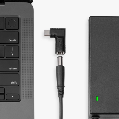 Изображение Akyga Przejciówka do laptopa AK-ND-D13 4.5 x 3.0 mm + pin / USB-C