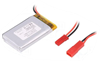 Picture of Akumulatrors Li-Po; 3.7V; 1000mAh; ar kabeļiem; 7x30x48mm | LP703048/CL