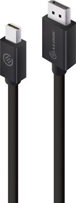 Изображение Alogic Mini DisplayPort -> DisplayPort Kabel M/M 1m czarny