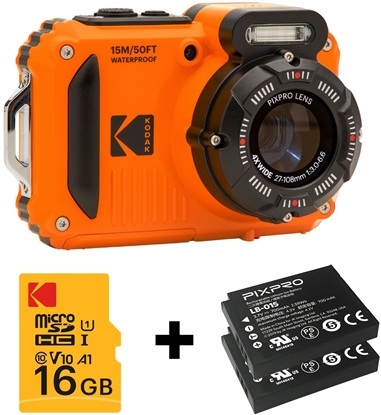 Picture of Aparat cyfrowy Kodak KODAK WPZ2 Orange Special pack APARAT FOROGRAFICZNY