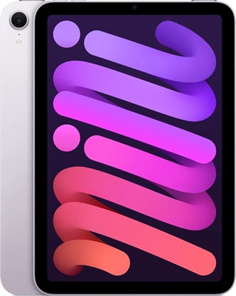Picture of Apple | iPad mini | 8.3 " | Purple | IPS | 2266 x 1488 pixels | Apple A17 Pro | 512 GB | Wi-Fi | Front camera | 12 MP | Rear camera | 12 MP | Bluetooth | 5.3 | iPadOS | USB-C charging cable