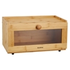 Изображение Bamboo bread bin with acrylic front, 40 × 24.5 × 19 cm, Klausberg KB 7924