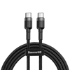 Picture of Baseus CABLE USB-C TO USB-C 2M/GRAY/BLACK CATKLF-HG1