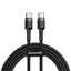 Attēls no Baseus CABLE USB-C TO USB-C 2M/GRAY/BLACK CATKLF-HG1