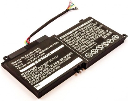 Attēls no Bateria MicroBattery zamiennik do Toshiba, 4 Cell Li-ion 14.4V 2.83Ah (MBXTO-BA0001)