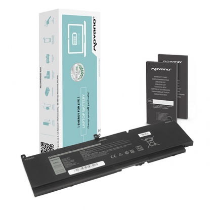 Attēls no Bateria PKWVM do Dell Precision 15 7550 7560 Precision 15 7760 - 7400 mAh (84 Wh)