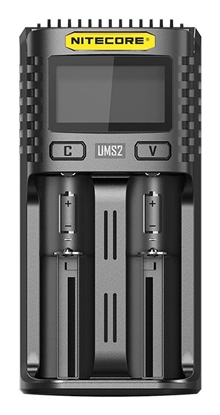 Attēls no BATTERY CHARGER 2-SLOT/UMS2 NITECORE