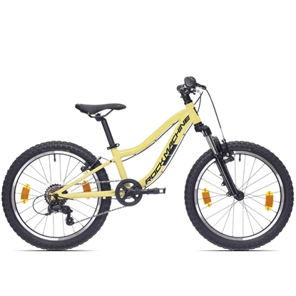 Picture of Bērnu velosipēds Rock Machine Storm 20 Sulfur Yellow (Rata izmērs: 20 Rāmja izmērs: 9)