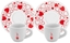 Attēls no Bialetti Set 2 Cups Moka Heart with Saucers