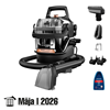 Изображение Bissell | Portable Carpet and Upholstery Cleaner | SpotClean HydroSteam Pro | Corded operating | Washing function | 1000 W | Black