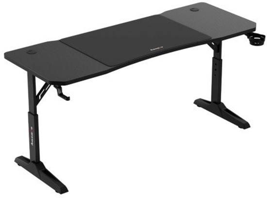 Изображение Biurko Huzaro Hero 4.6 Black Czarne 160 cmx60 cm
